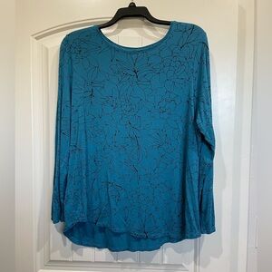 Apt 9 Blouse long-sleeve women’s 2XL